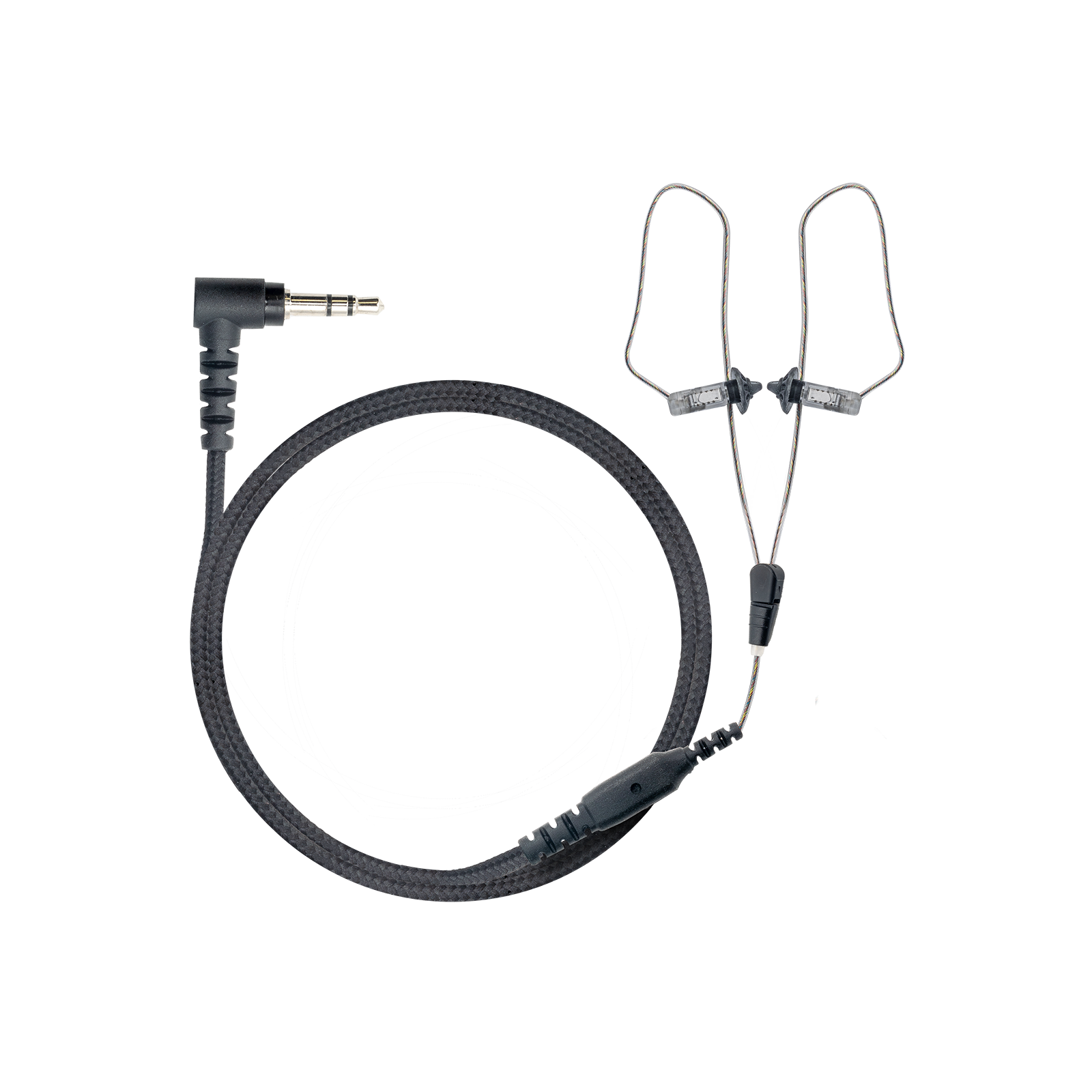 N-ear: 360 Flexo™ Dual Radio Earpiece w. Braided Fiber