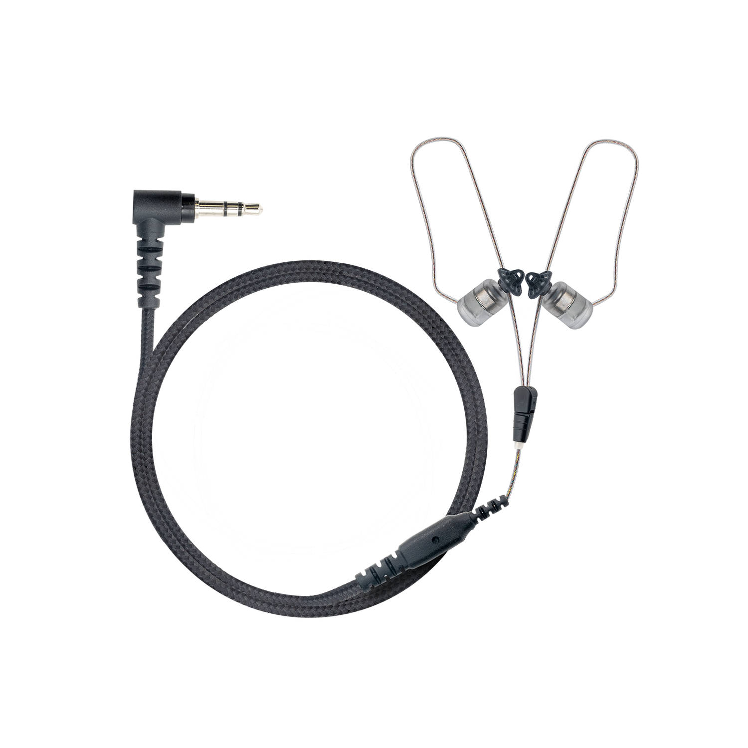 N-ear: 360 Flexo Dynamic™ Dual Radio Earpiece w. Braided Fiber