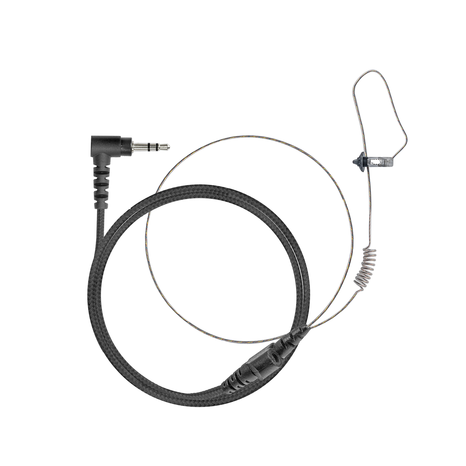 N-ear: 360 Flexo™ Radio Earpiece W. Tactical In-Line Mic - 3.5mm Connection