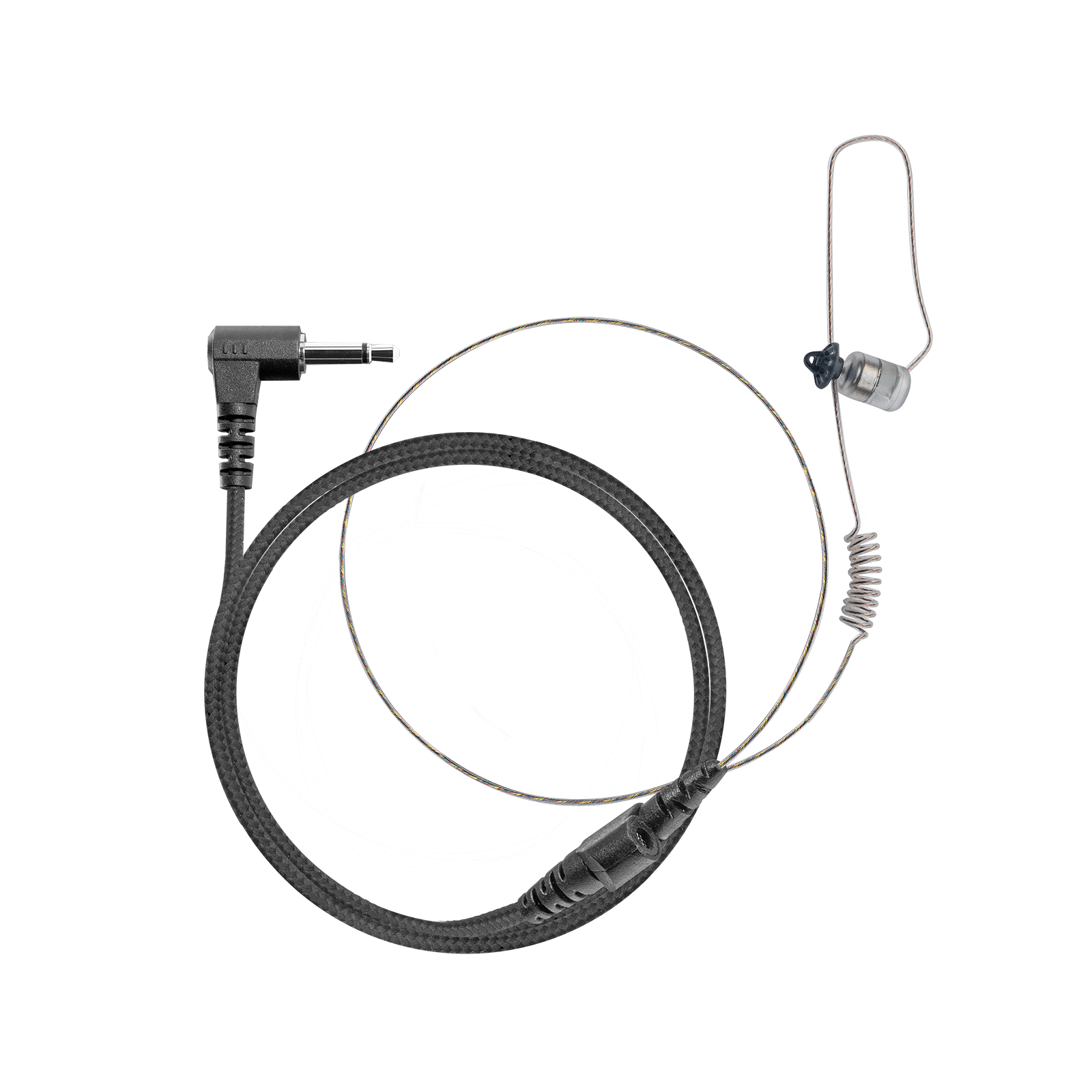 N-ear: 360 Flexo Dynamic™ Radio Earpiece W. Tactical In-Line Mic - 3.5mm Connection