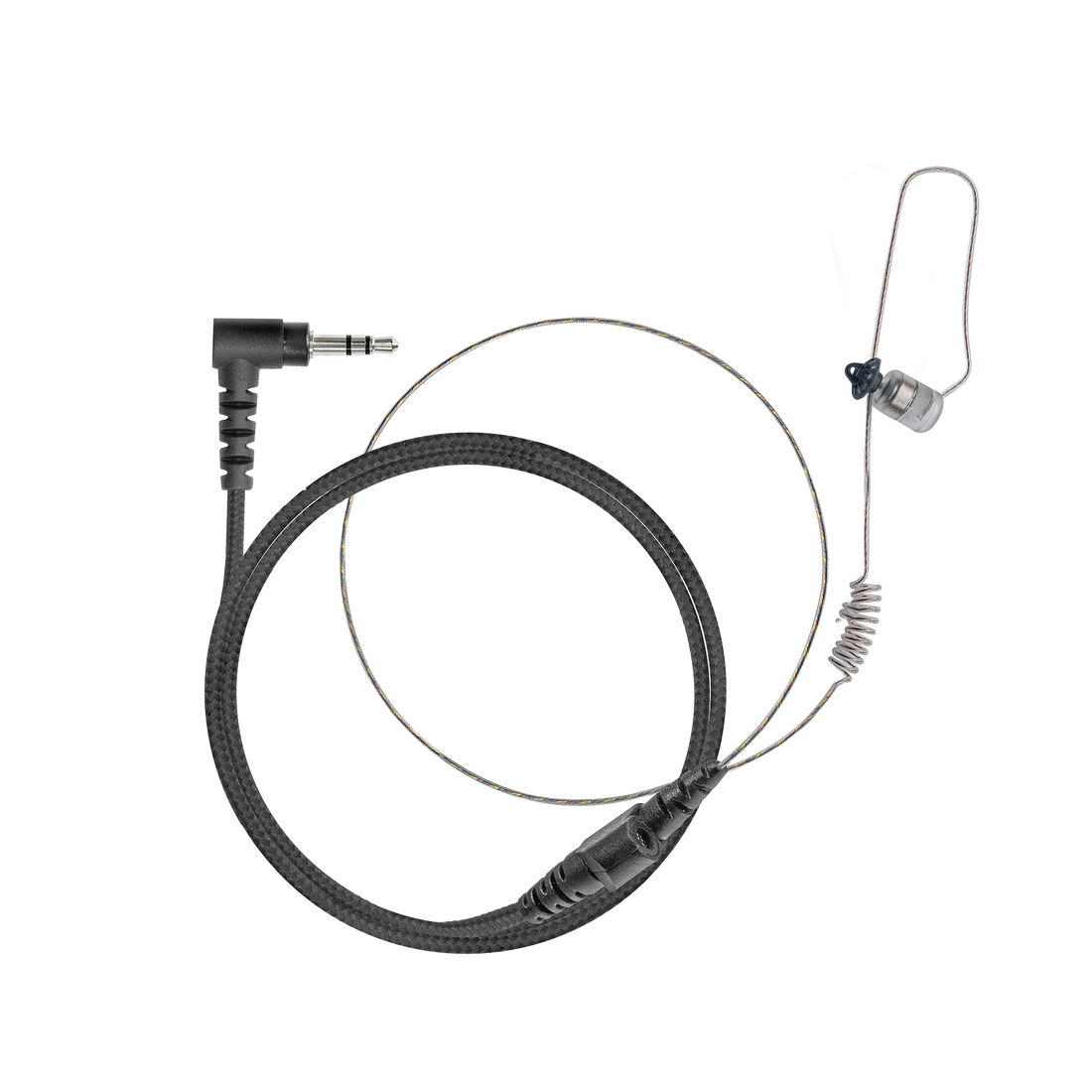 N-ear: 360 Flexo Dynamic™ Radio Earpiece W. Tactical In-Line Mic - 3.5mm Connection