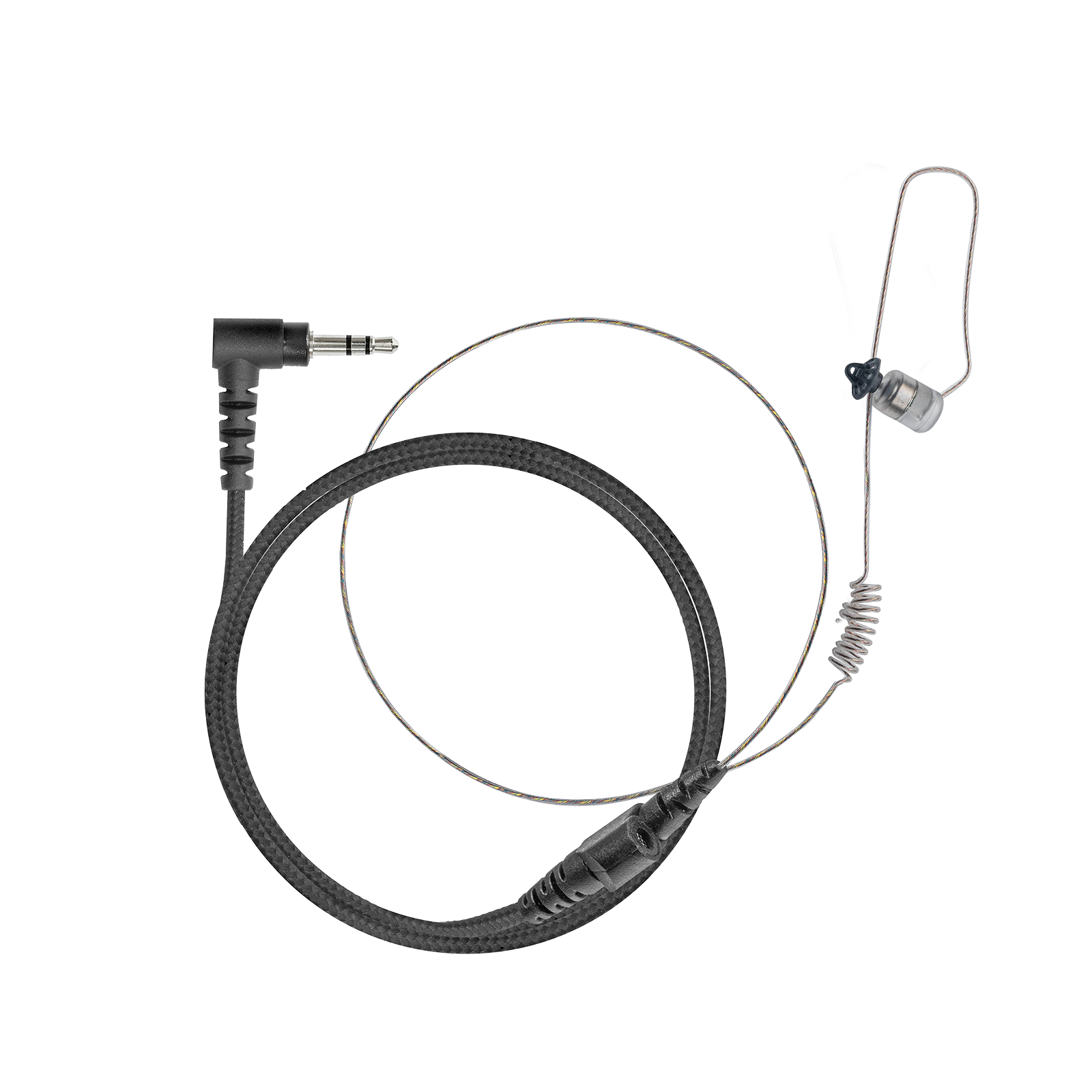 N-ear: 360 Flexo Dynamic™ Radio Earpiece W. Tactical In-Line Mic - 3.5mm Connection