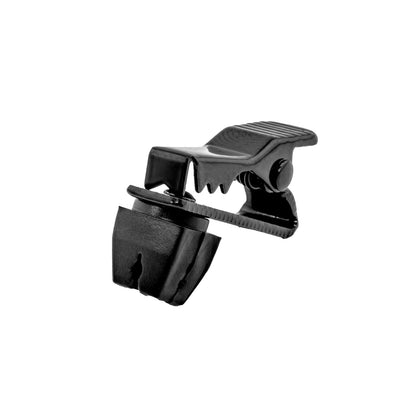 N-ear: Black Metal Covert Earpiece Clip