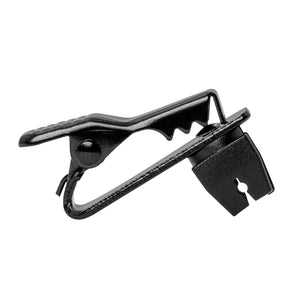 N-ear: Black Metal Covert Earpiece Clip