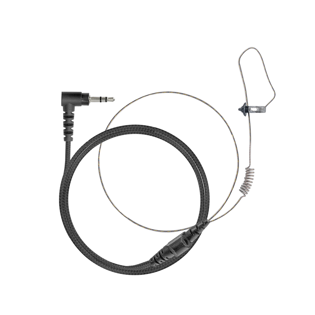 N-ear: 360 Flexo™ Radio Earpiece W. Tactical In-Line Mic - 3.5mm Connection