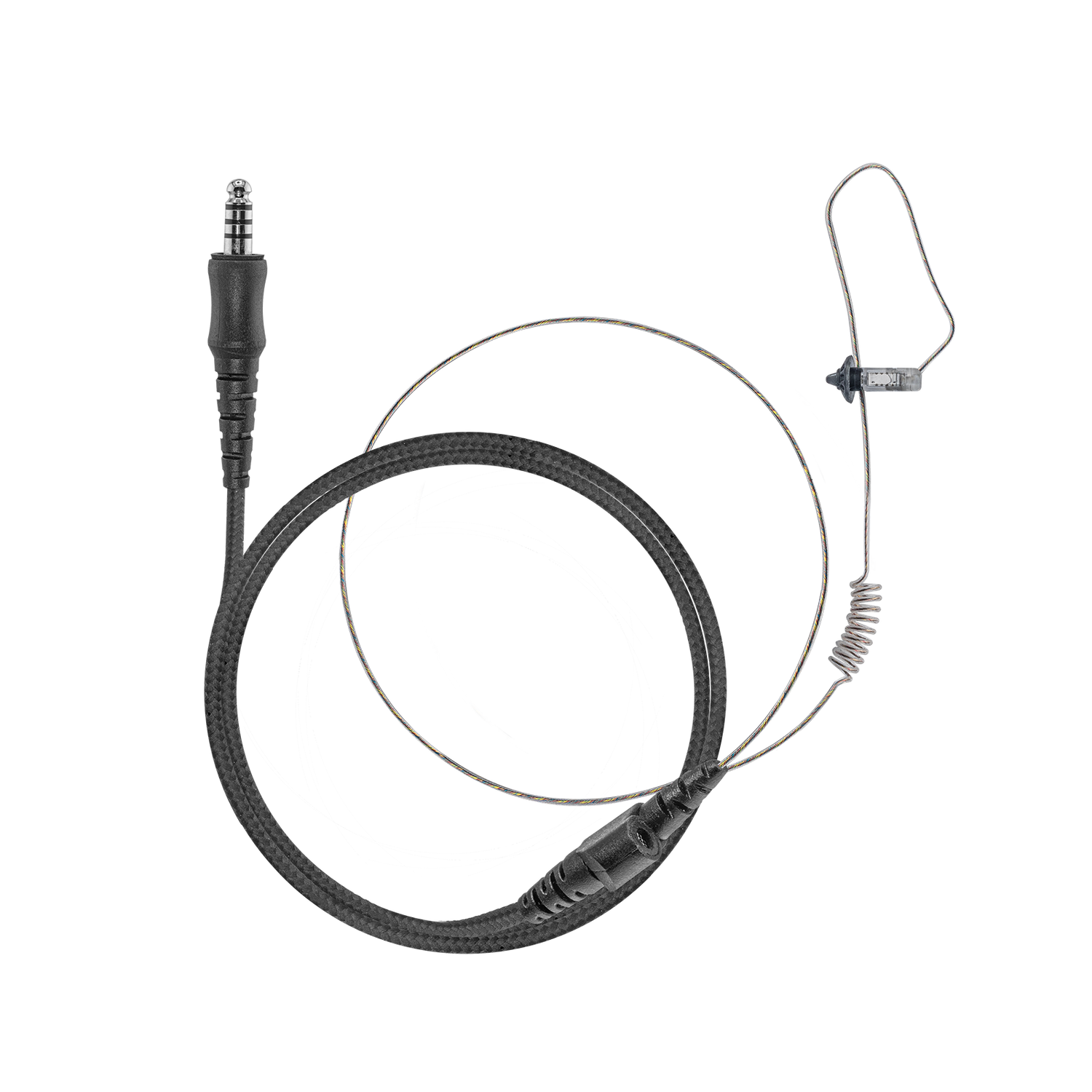 N-ear: 360 Flexo™ Radio Earpiece W. Tactical In-Line Mic.