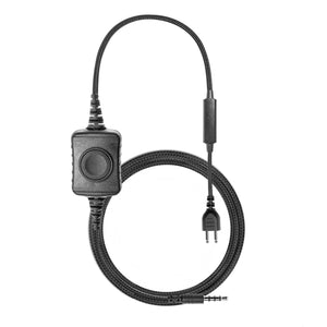 N-ear: Large Front Snaplock PTT w. Braided Fiber